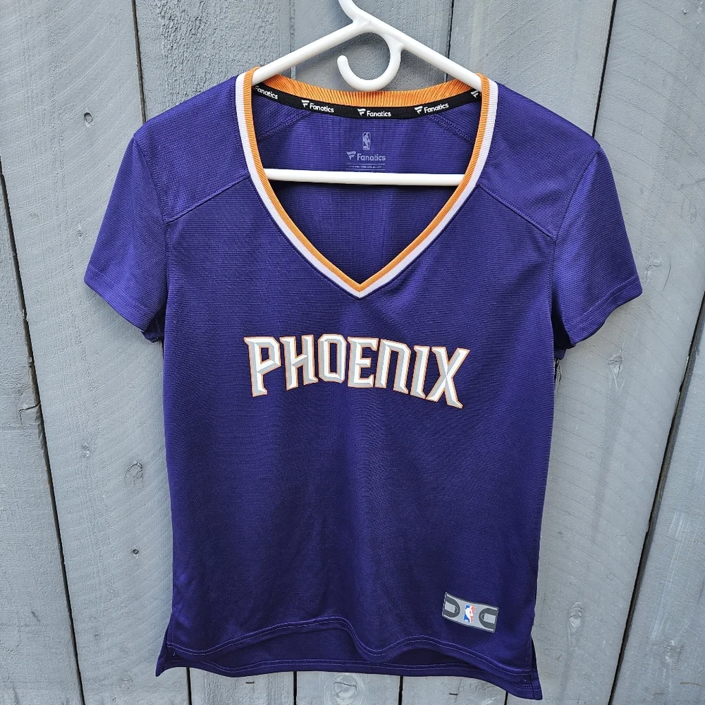 NWOT Fanatics Phoenix Suns V-Neck Shirt - Picture 1 of 7